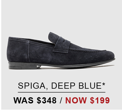 Shop Spiga Loafer, Deep Blue online and instore at Rodd & Gunn