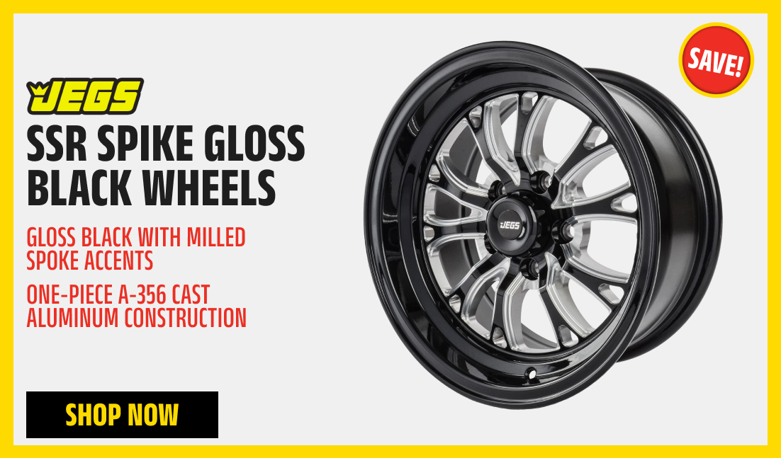SSR Spike GLoss Black Wheels