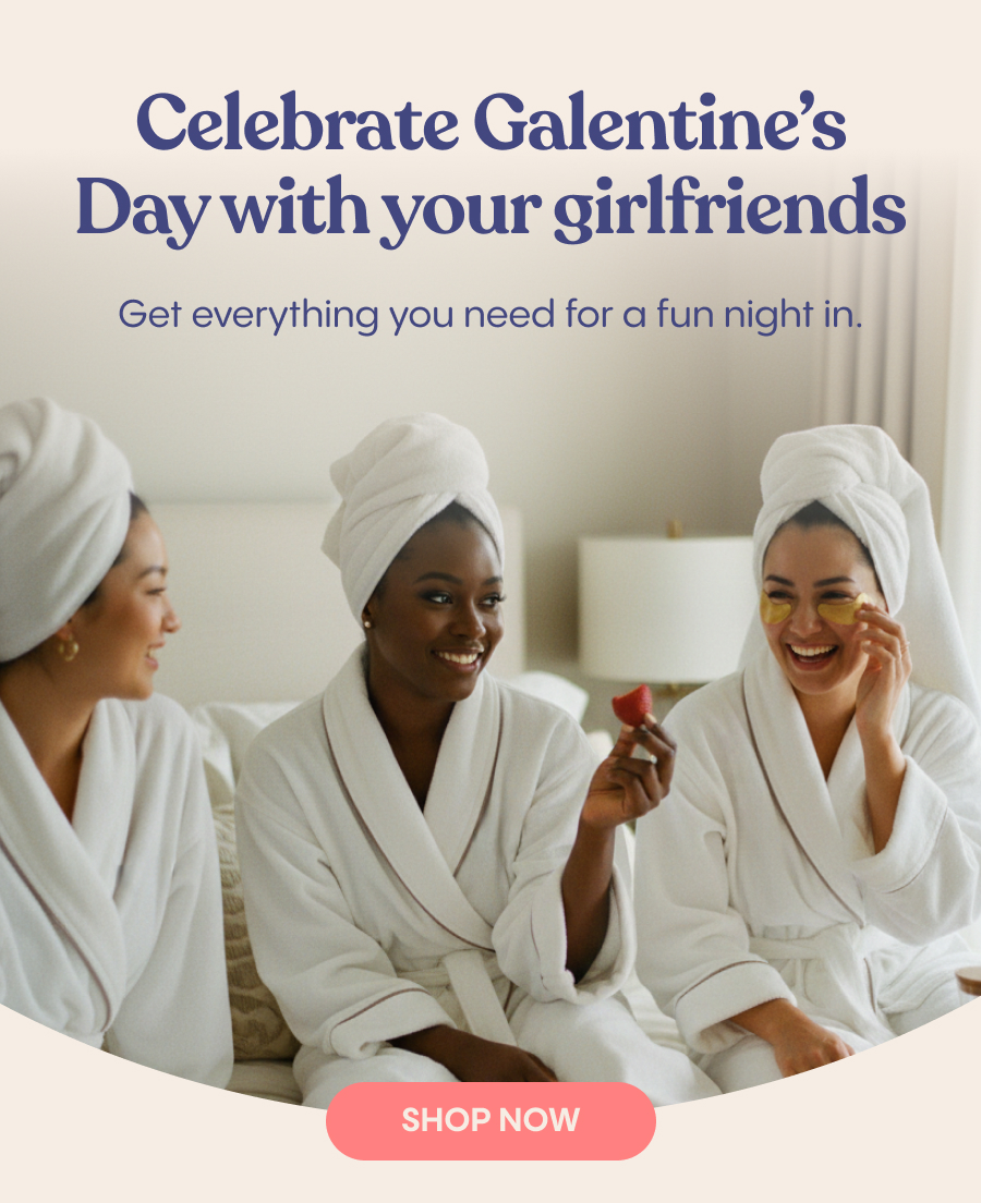 Galentine’s Day is an unofficial holiday celebrated just ahead of Valentine’s Day, devoted to celebrating female friendships and the women who make life sweeter. Inspired by a Parks and Recreation moment made iconic by Leslie Knope, it’s a reminder that love deserves to be celebrated in all its forms. While Galentine’s Day can be spent out on the town, we believe the most meaningful celebrations happen at home, unhurried, intimate, and indulgently comfortable. An elevated way to celebrate Galentine’s Day: Set the tone with comfort. Soft loungewear, cozy pajamas, and a relaxed pace set the mood for the evening. Gather around good food and good conversation. A thoughtfully arranged charcuterie board and your favorite drink go a long way.