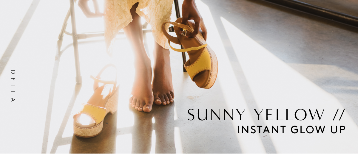 Sunny Yellow // Instant Glow Up