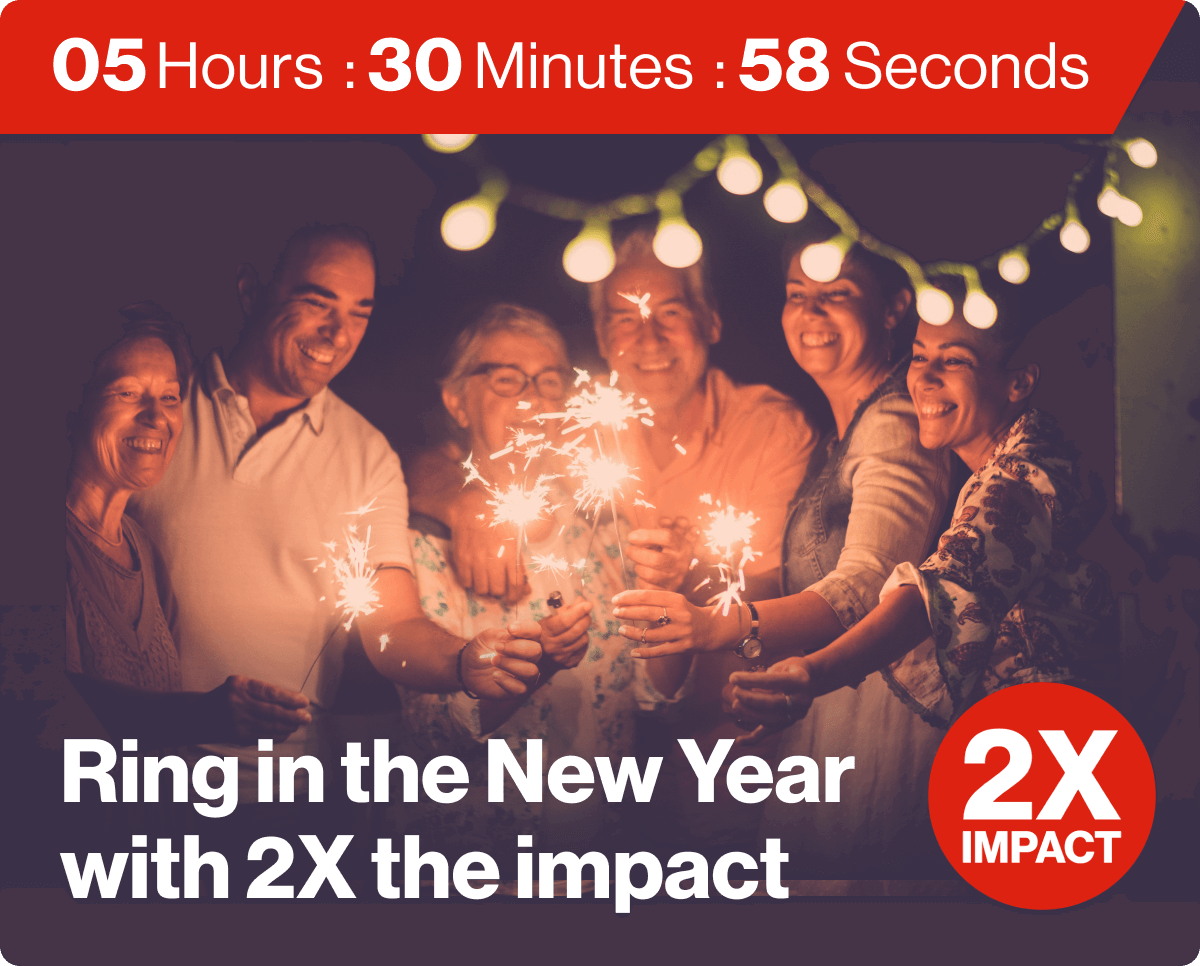 Ring in the New Year with 2X the impact