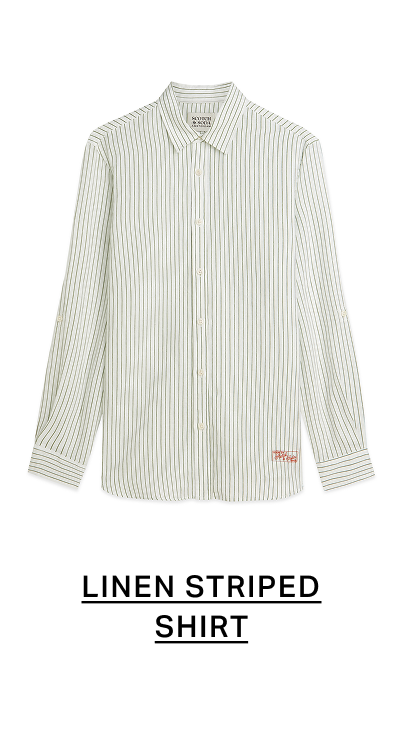Linen Striped Regular-Fit Shirt
