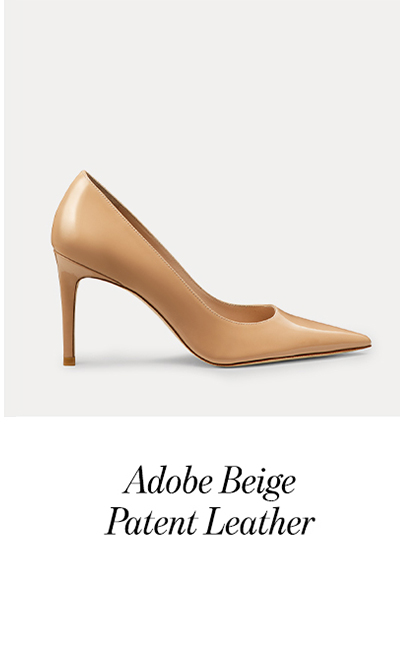Adobe Beige Patent Leather