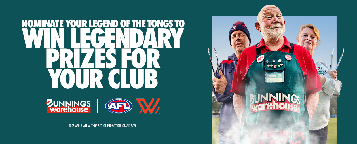 Nominate your Legend of the Tongs to win legendary prizes for your footy club