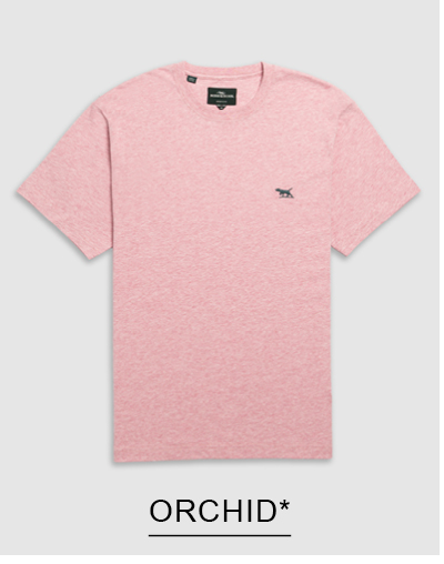 Shop The Gunn Sports Fit Tee 2.0, Orchid online and instore at Rodd & Gunn