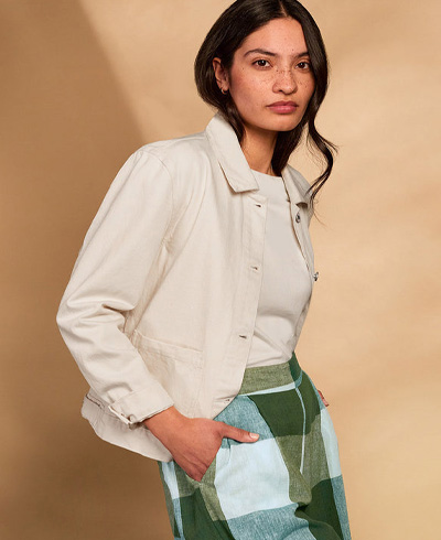 Patch Pocket Denim Jacket