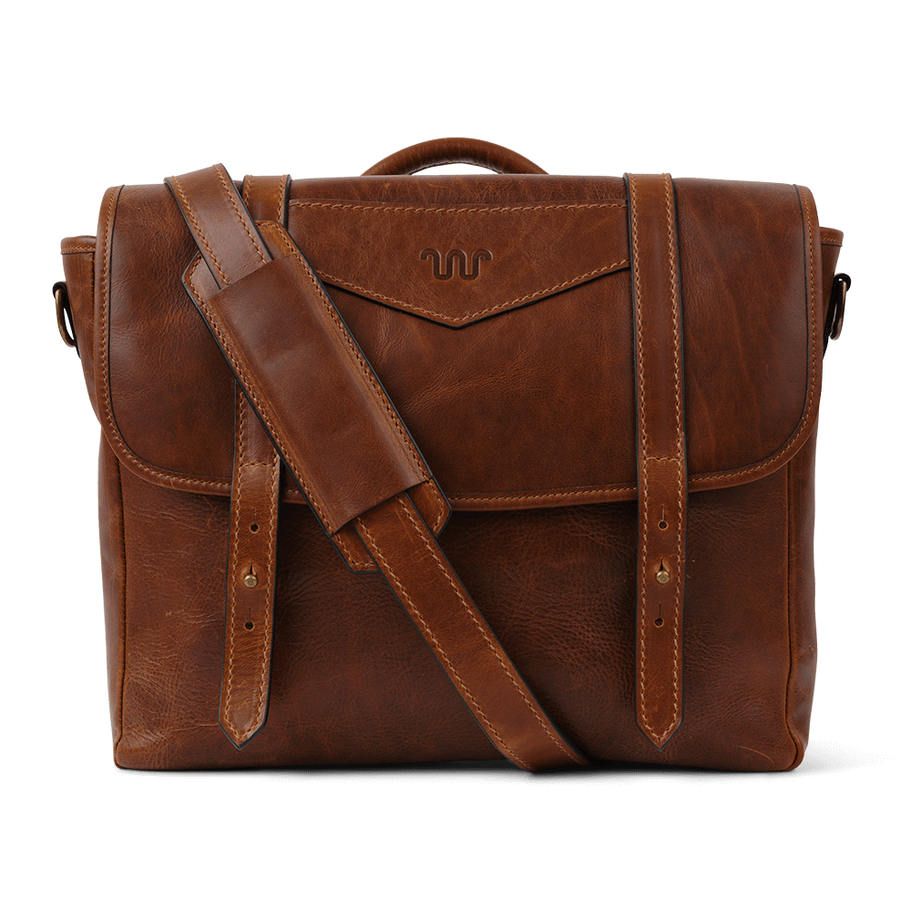Kineño Leather Messenger