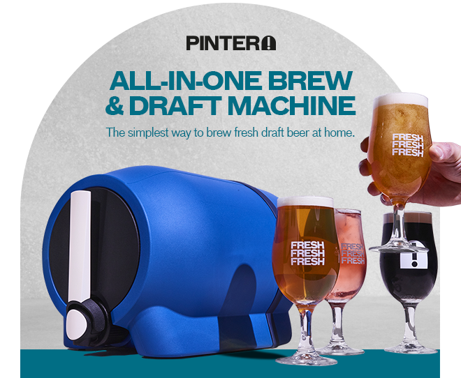 ALL-IN-ONE BREW AND DRAFT MACHINE