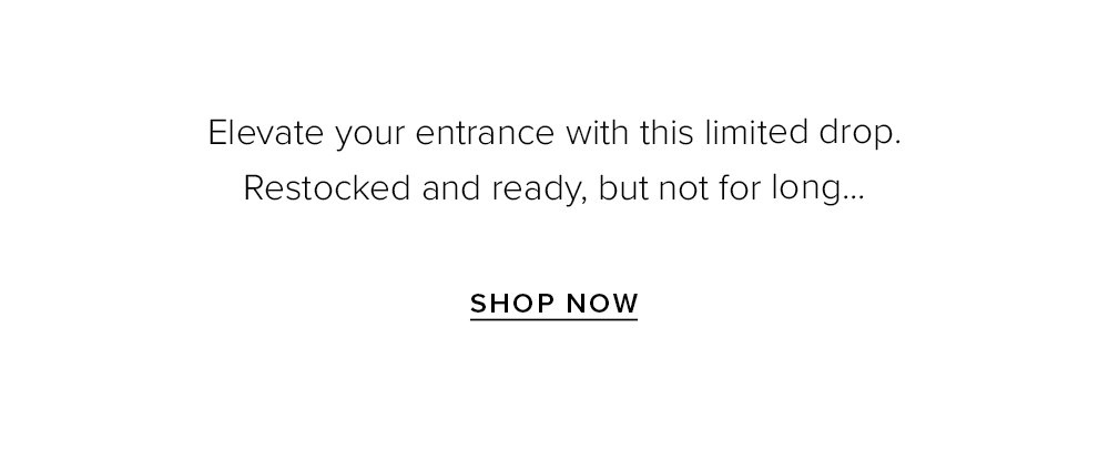 Sell-Out Styles Restocked: SAVANNAH & ISABELLA