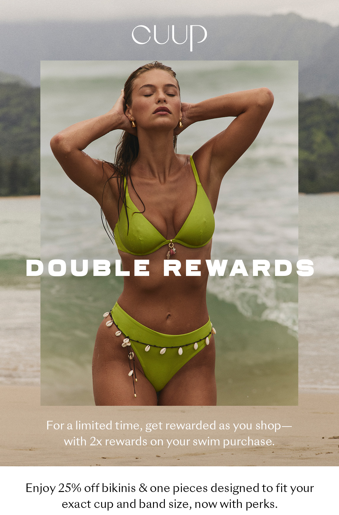 2x Rewards & 25% Off Swim