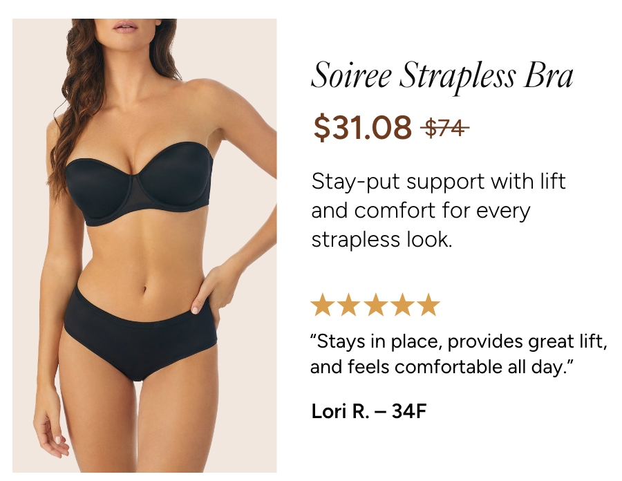 Soiree Strapless Bra