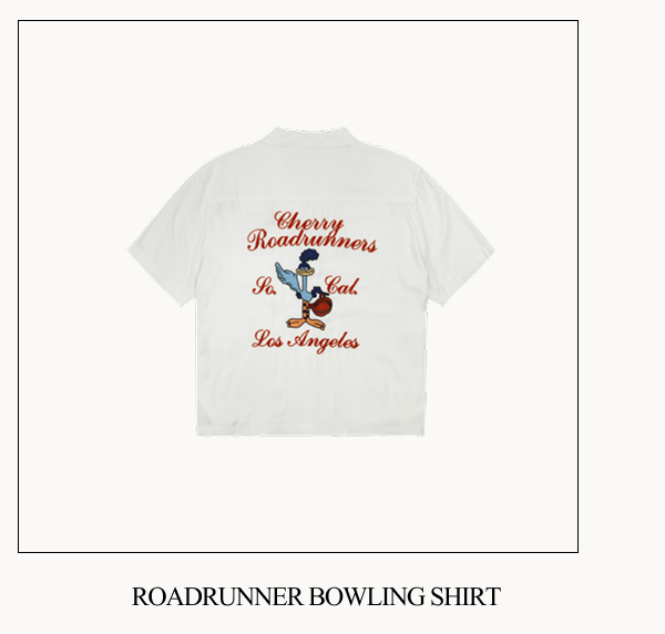 Roadrunner bowling shirt