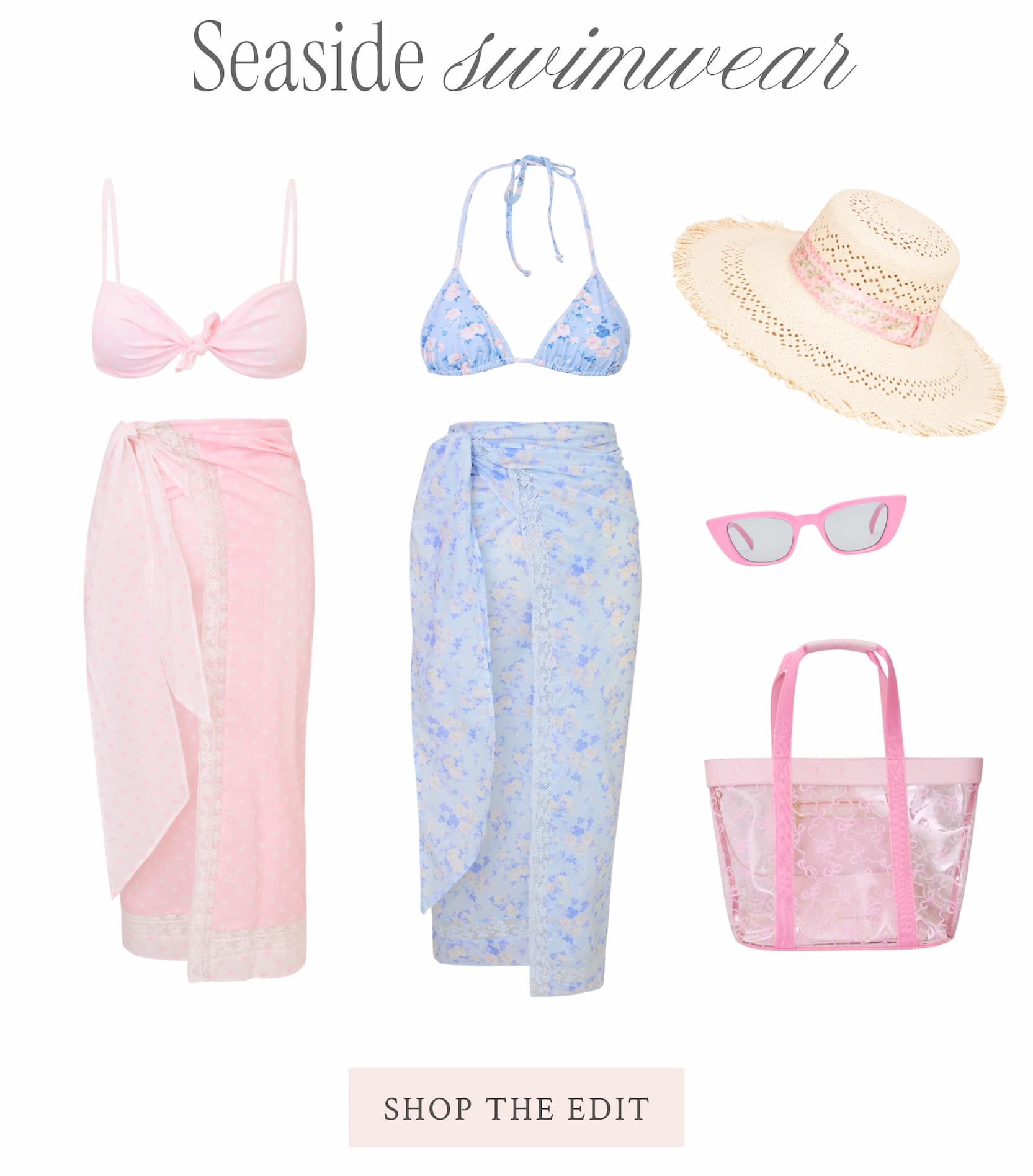Seaside Swimwear <SHOP THE EDIT>
