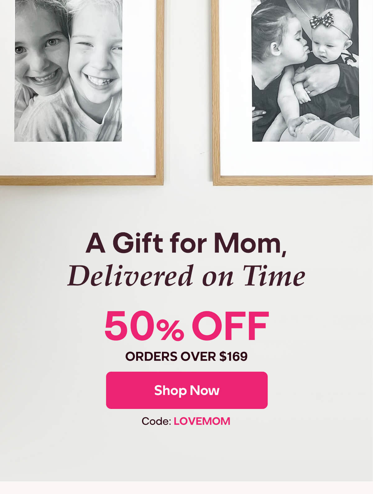 [MIXTILES] A stunning gift for mom delivered on time with Mixtiles. | ORDER NOW