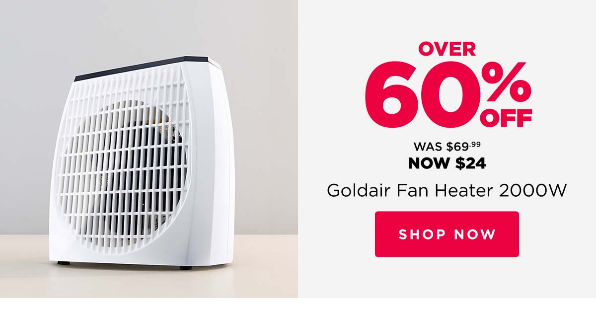 Goldair Fan Heater 2000W