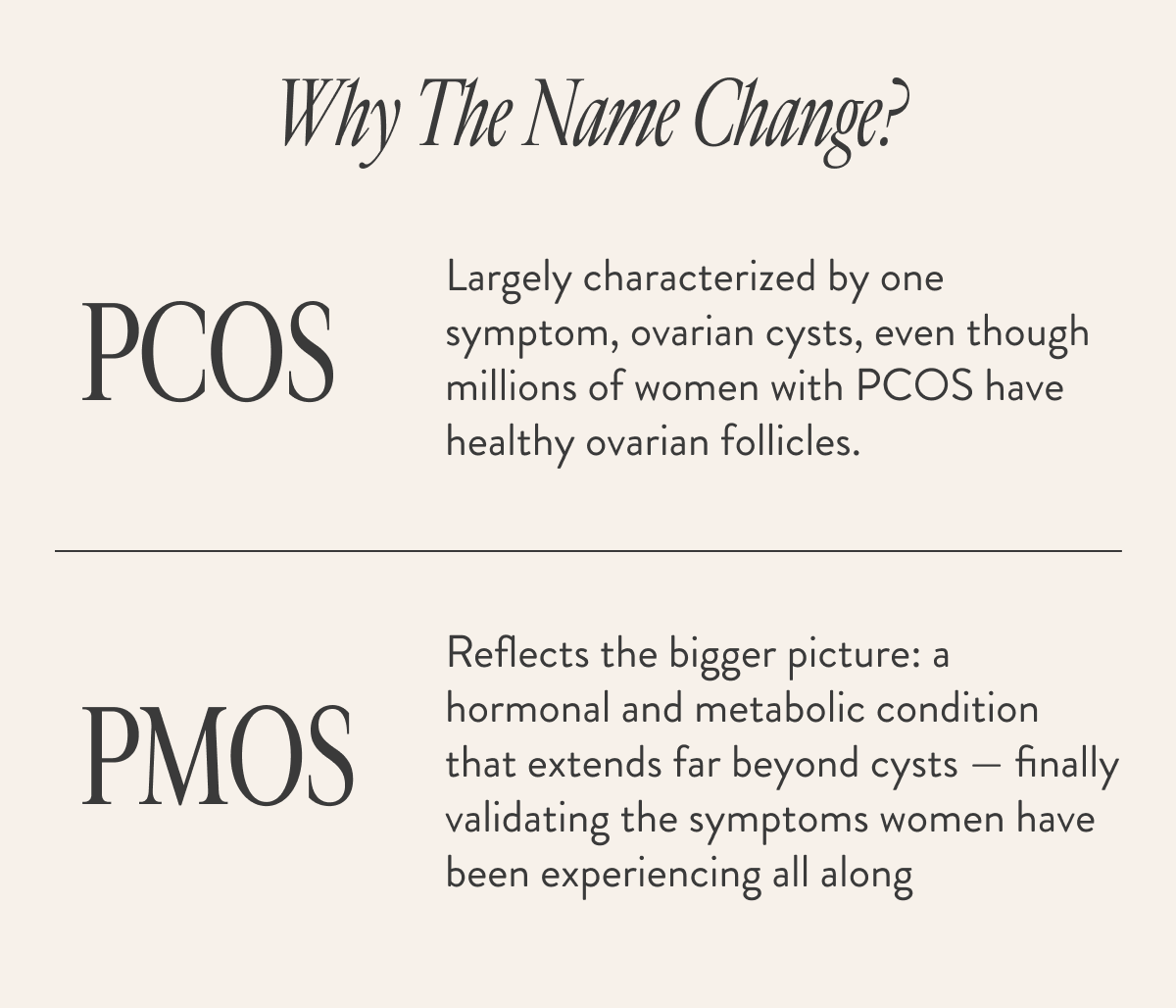 Why The Name Change?