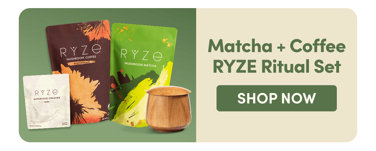 Matcha + Coffee RYZE Ritual Set SHOP NOW
