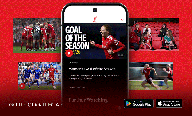 Stay up-to-date, get the Official LFC App