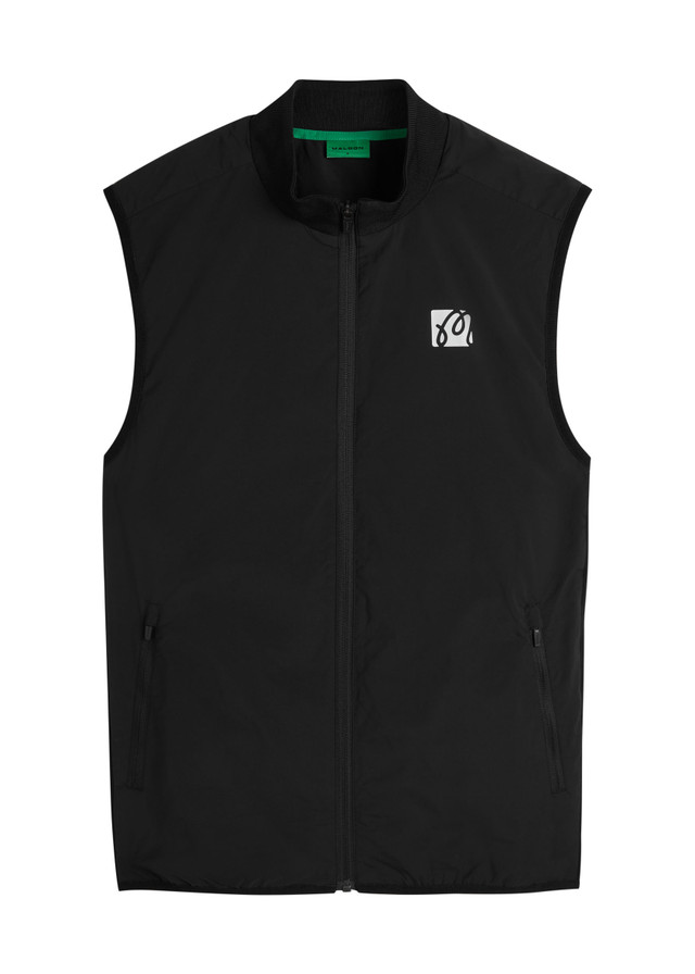 MALBON Performance logo-print shell gilet