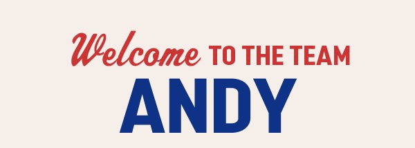 Welcome.