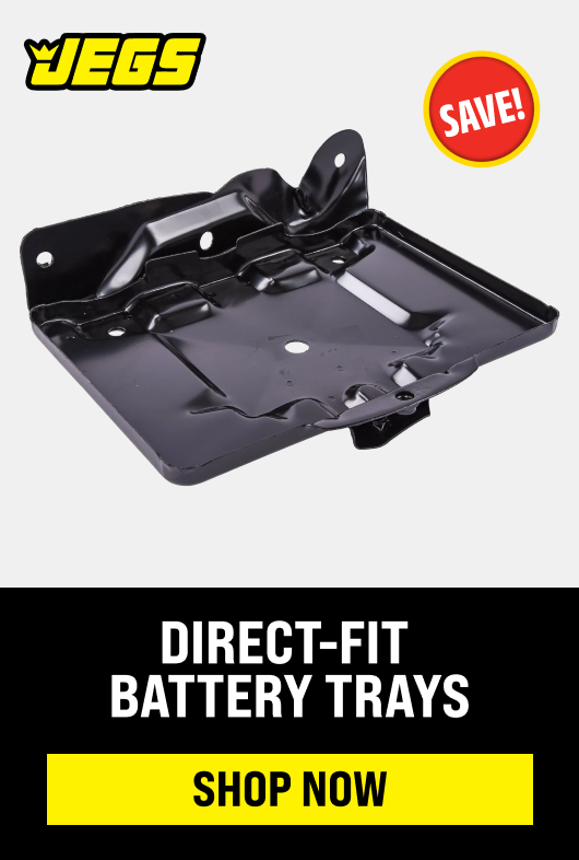 Direct-Fit Battery Trays