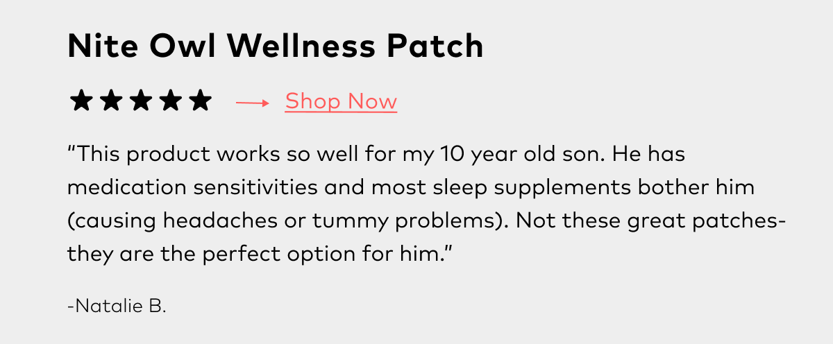 Nite Owl Wellness Patches