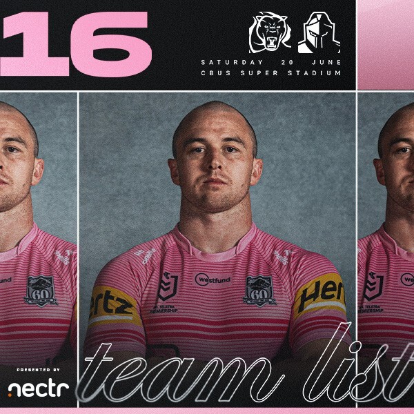 NRL Team List: Round 16