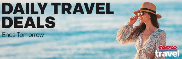 Daily travel deals. Last day to book. View packages