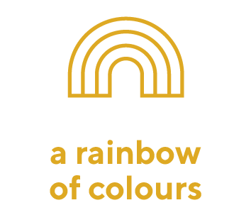 A rainbow of colours!