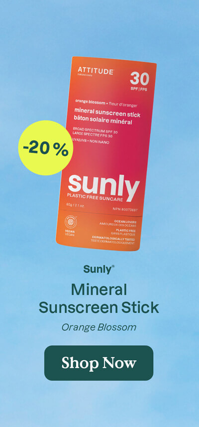Plastic-free Mineral Sunscreen Stick Spf 30