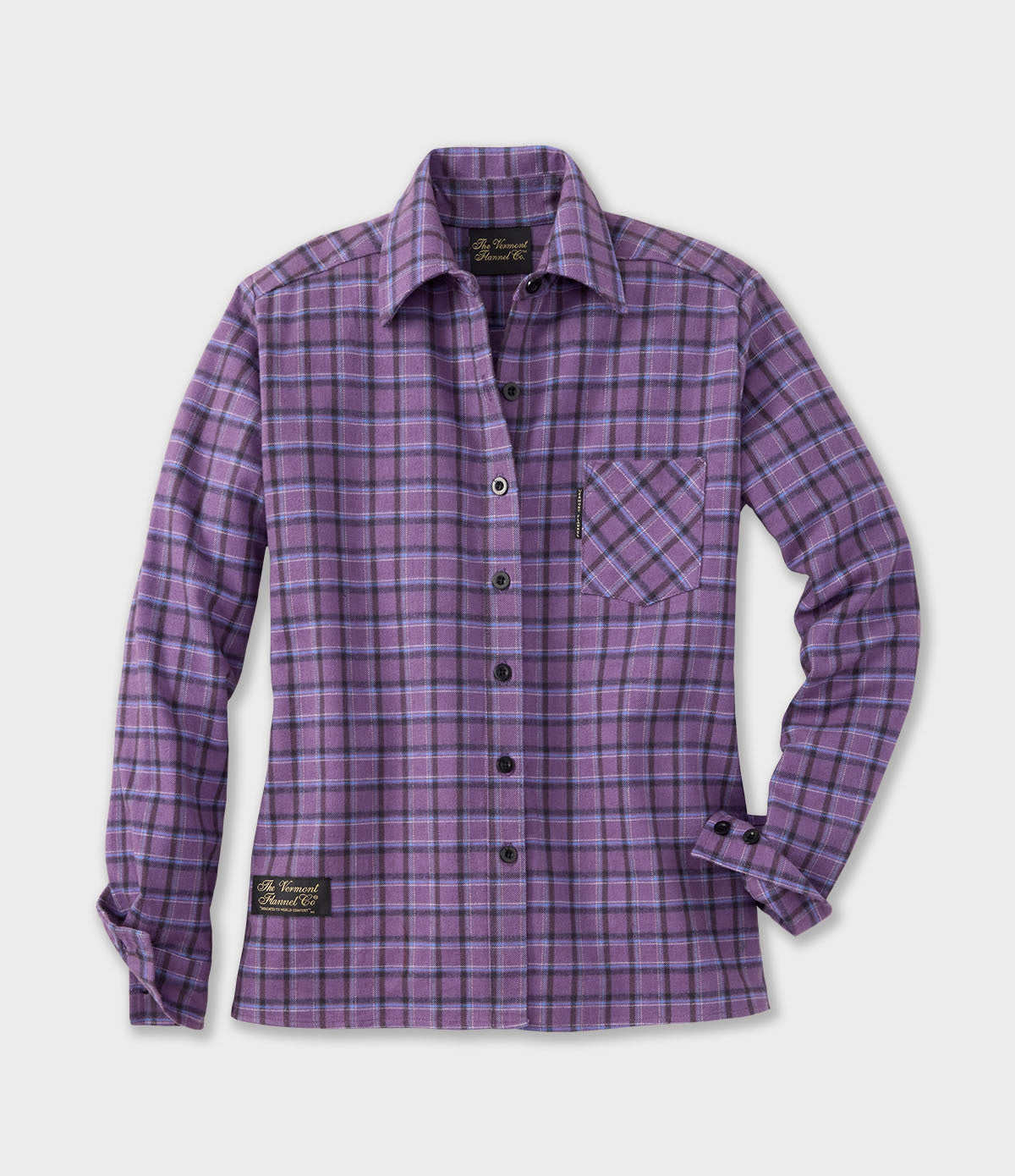 Image of Women's Classic Flannel Shirt - Thistle
