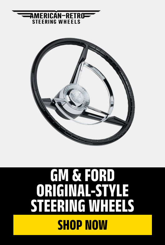 GM & Ford Original-Style Steering Wheels