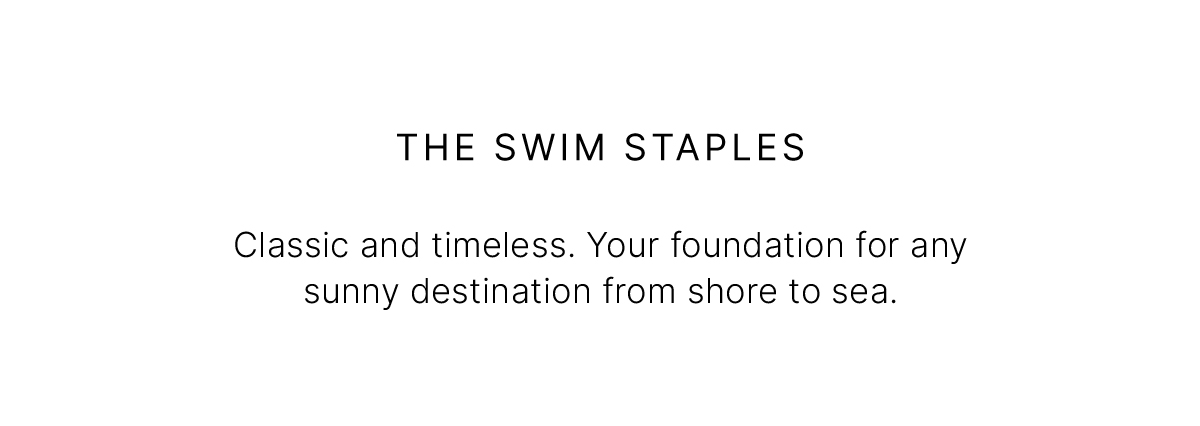 black swim