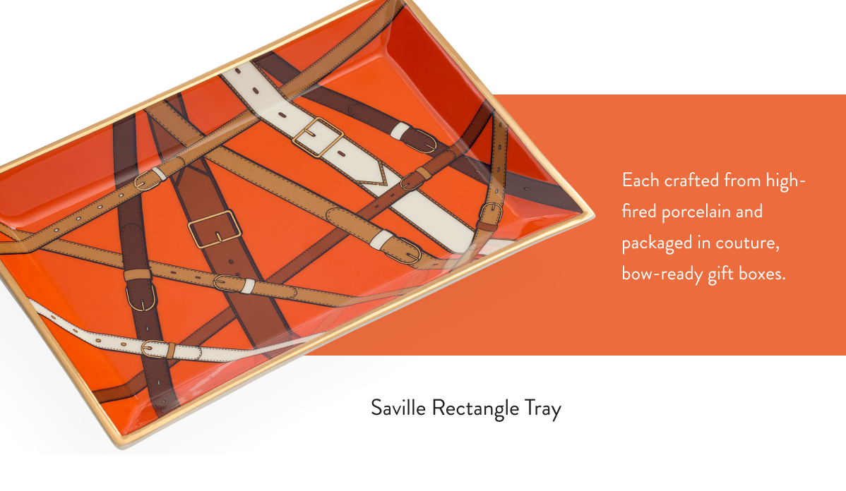 Saville Rectangle Tray