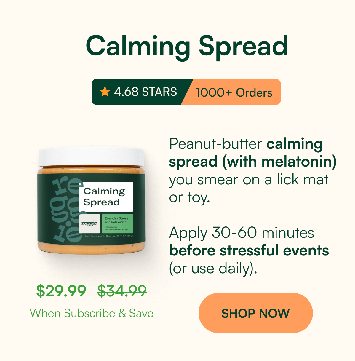 Calming Spread
