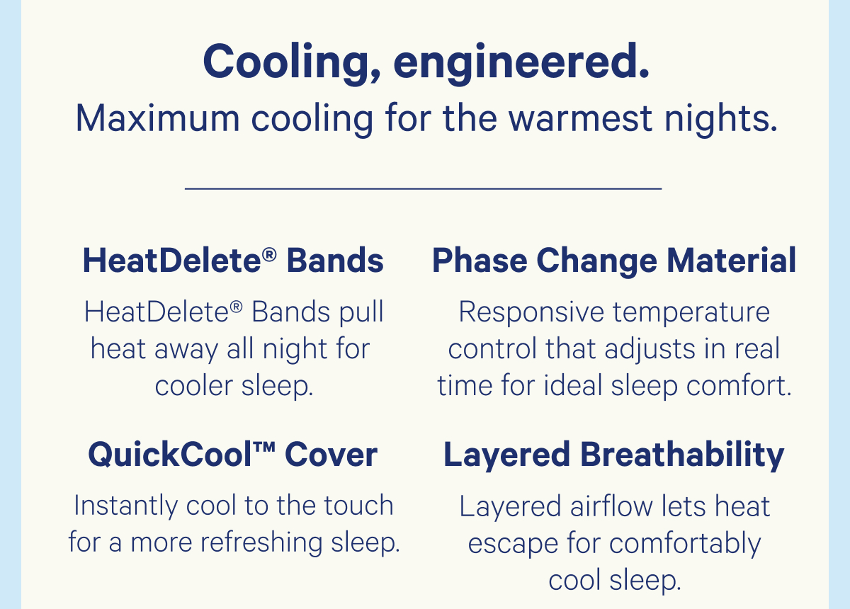 cooling, engineered