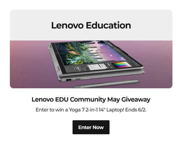 Check out our EDU Community giveaway!