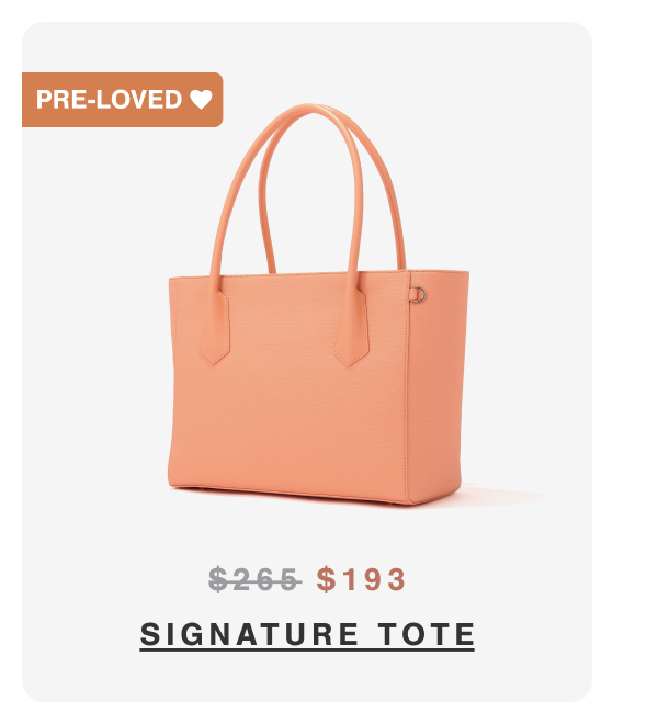 Signature Legend Tote in Pomelo