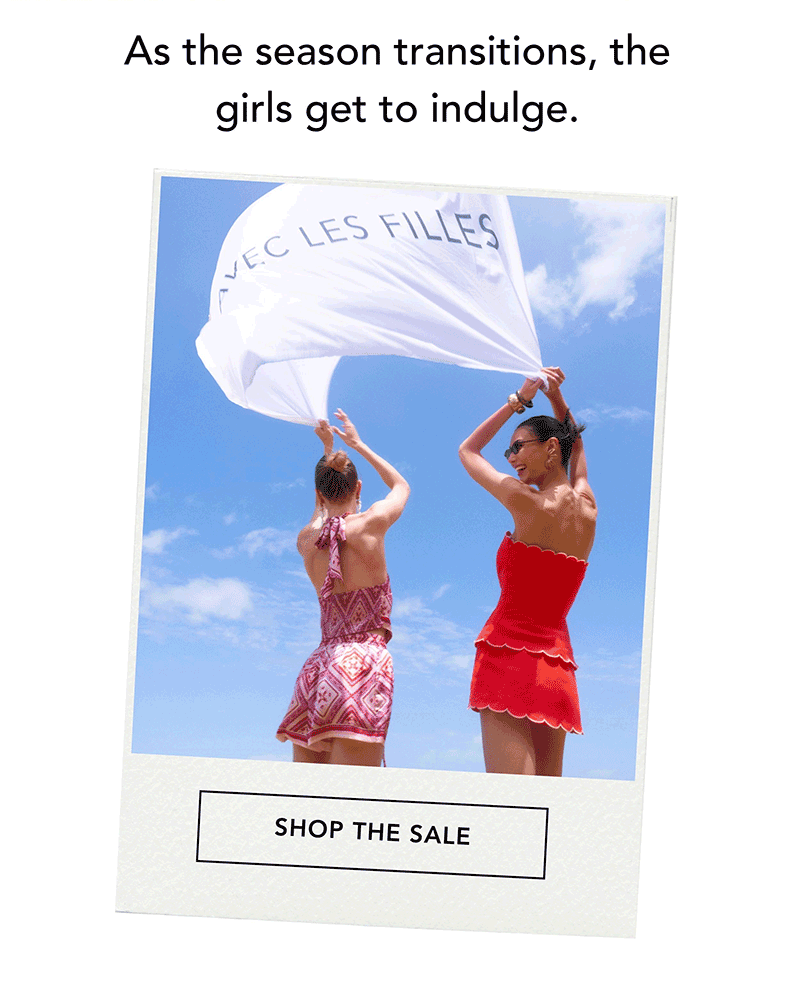 As the season transitions, the girls get to indulge. | SHOP THE SALE