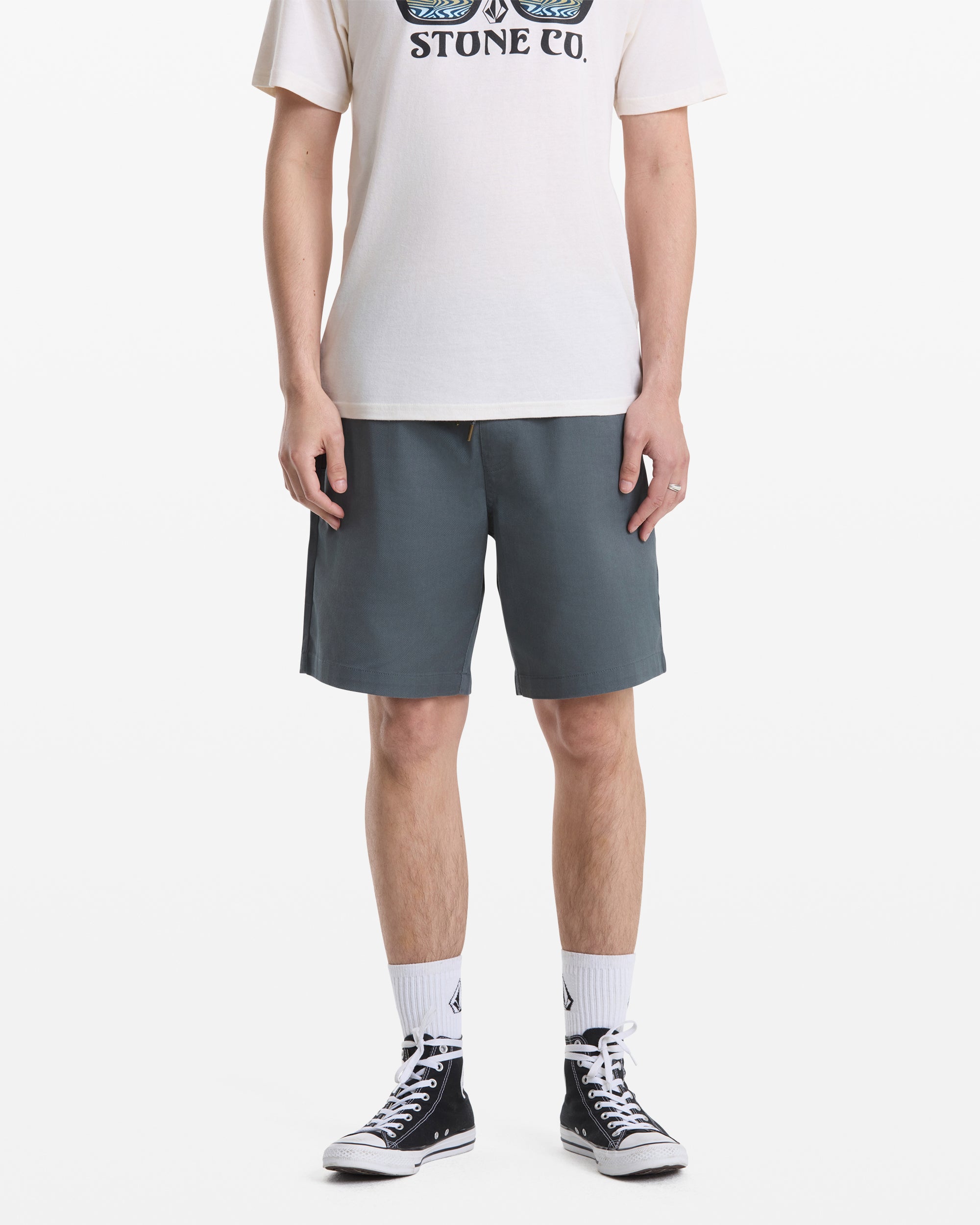Image of Men's Frickin Elastic Waist Shorts