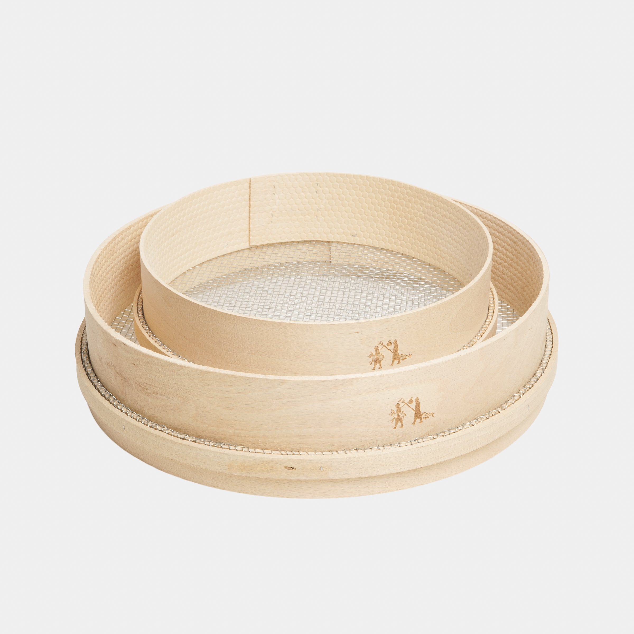 Image of Italian Bentwood Garden Sieve