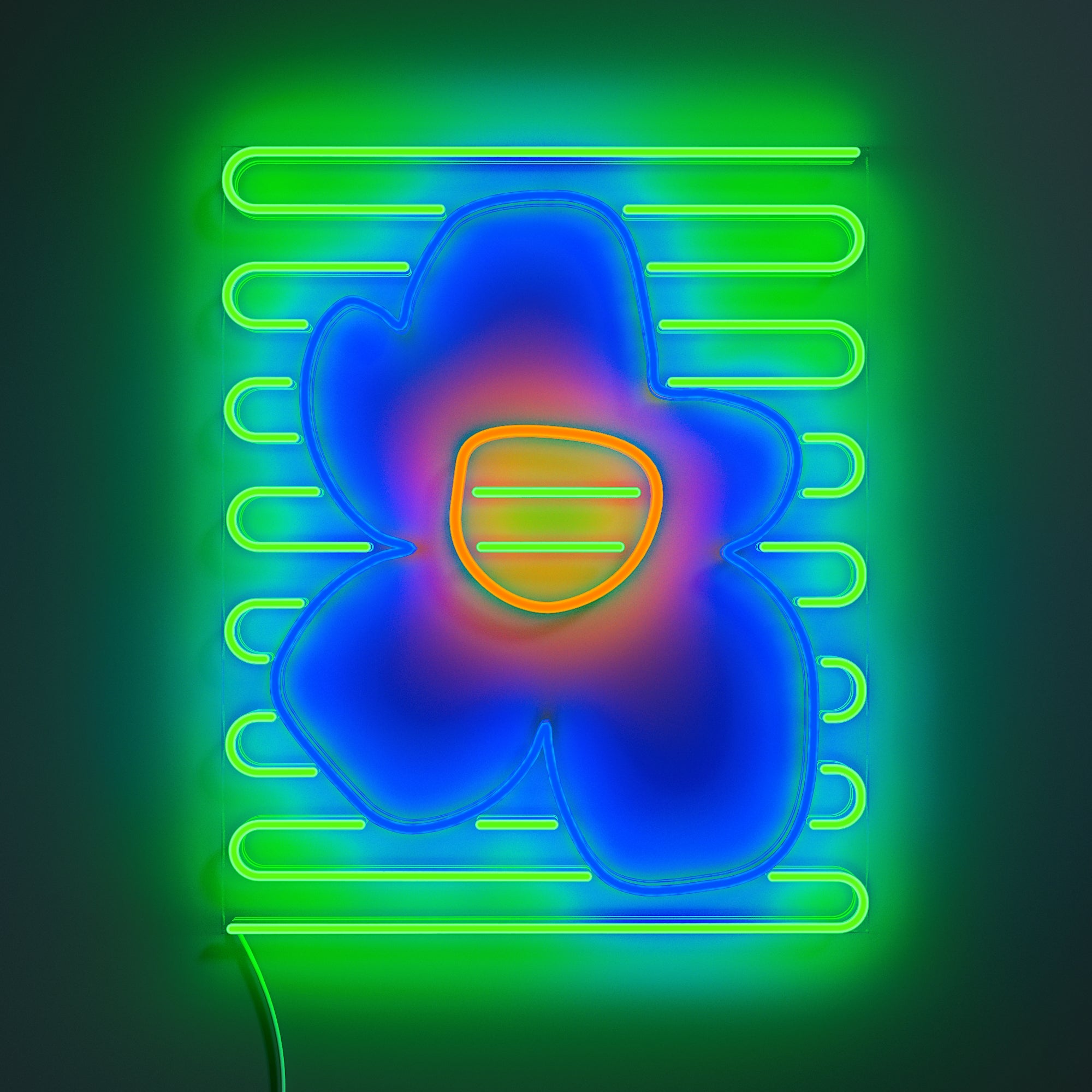 Image of Blue Flower by Micke Lindebergh - Yellowpop
