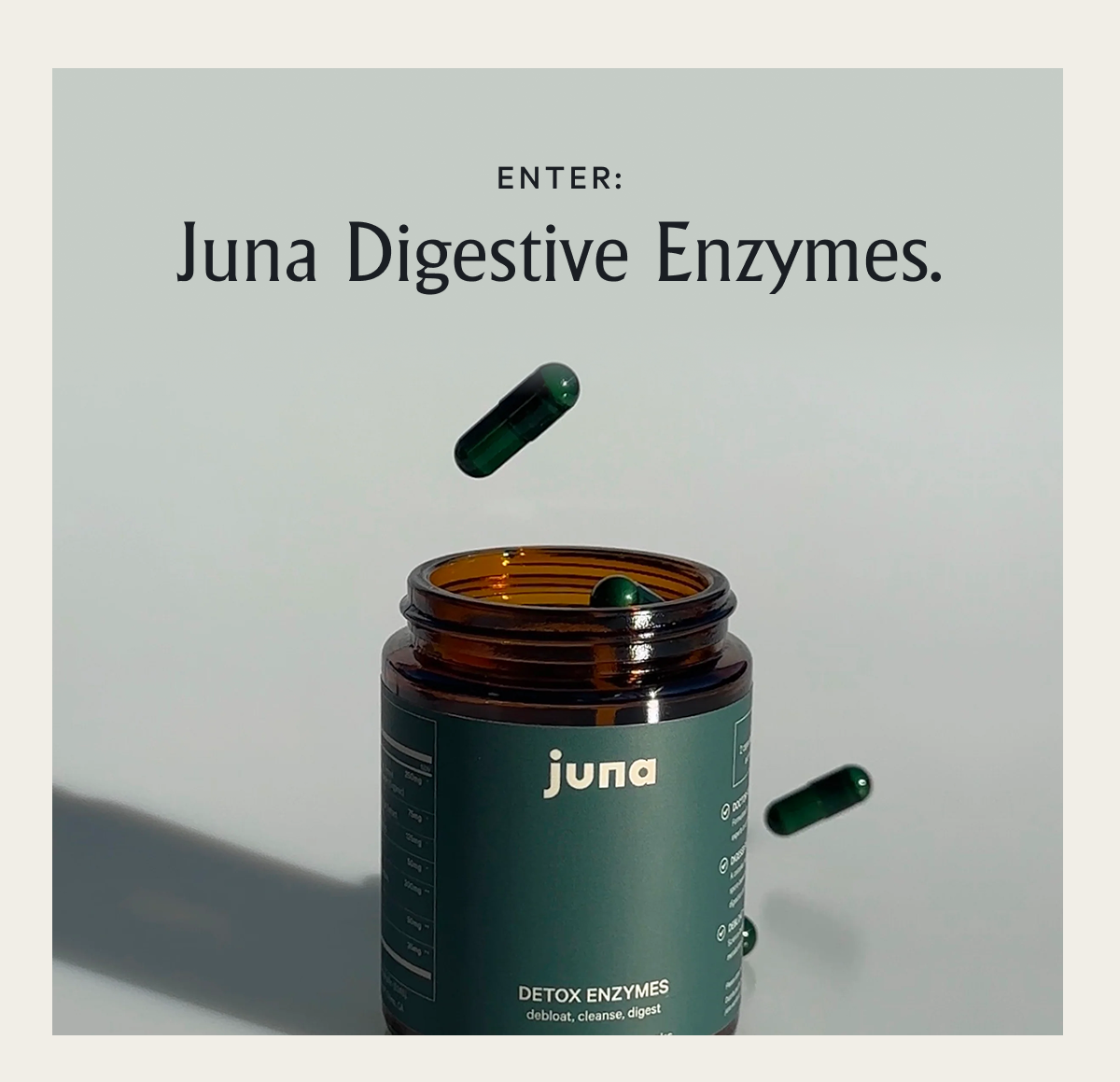 Enter: Juna Digestive Enzymes.
