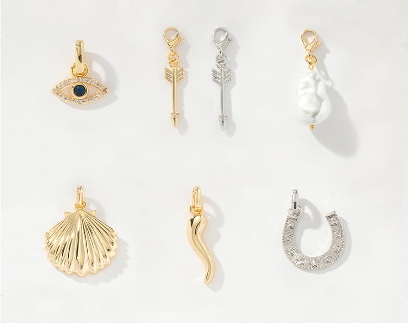 Uncommon James Charms in Gold and Silver