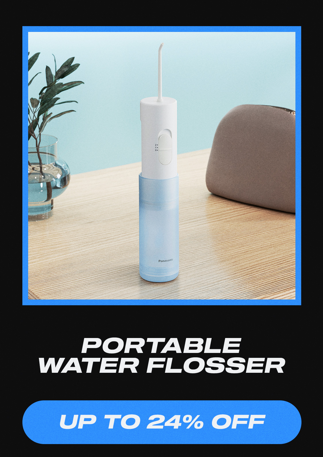 Panasonic Portable Cordless Water Flosser - Up to 24% off