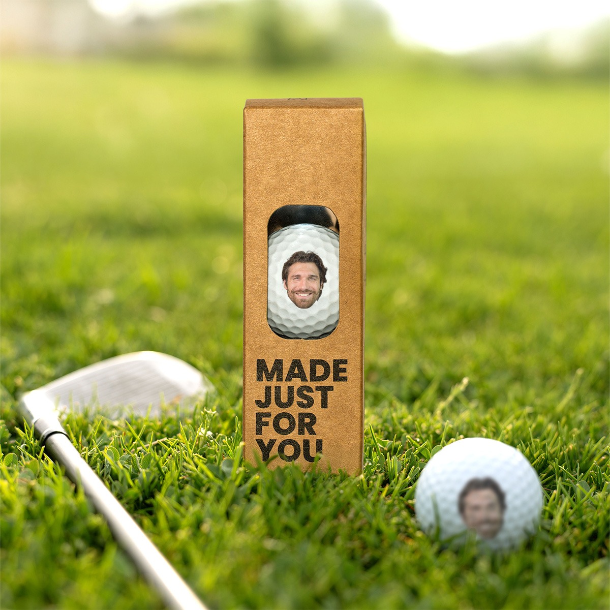 Image of Personalised Golf Balls -  Set of 3 - Backroundremove