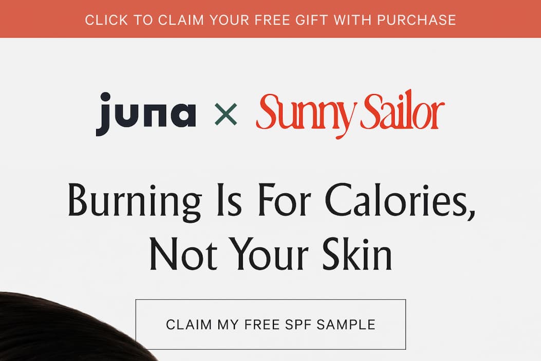juna - get your free gift with purchase
