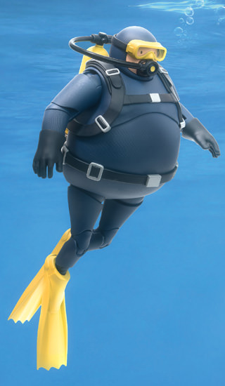Dave the Diver Action Figure