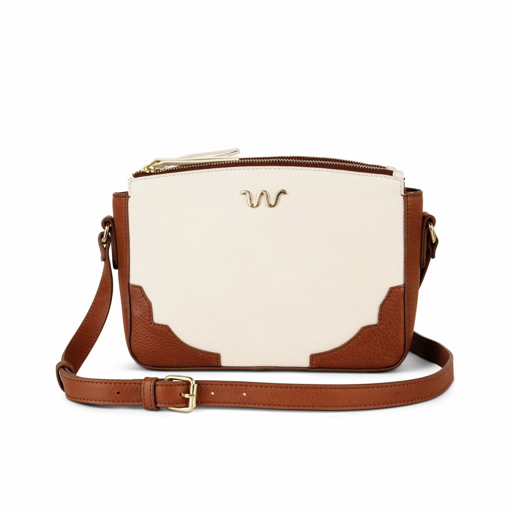 Legacy Leather Crossbody - Ivory