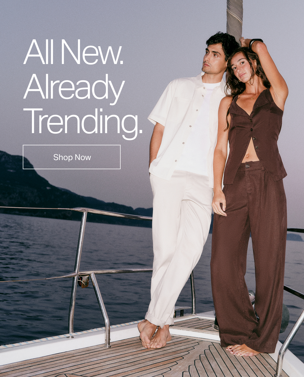 All New. Already Trending.